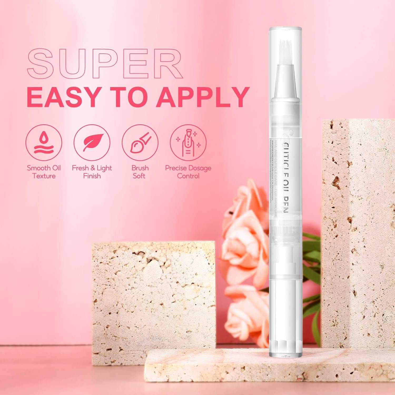 10Pcs Cuticle Oil Pen for Nails Cuticle Oil Bulk for Nail Strength Nail Care Nail Softener Natural Moist Gel Nail Nourishment DIY Manicure Tools Home Salon Gifts for Women - Image 4