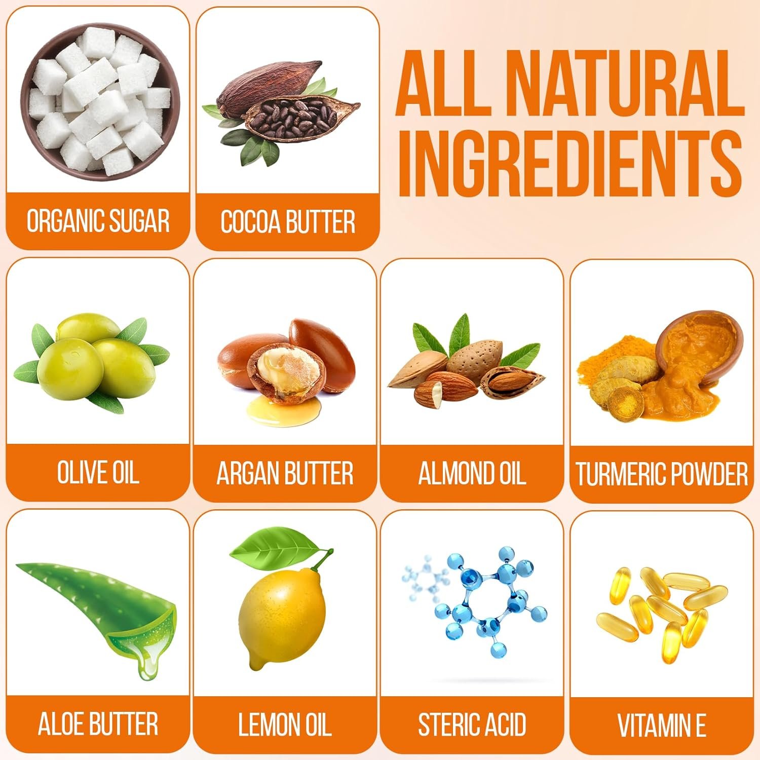 Turmeric Face Scrub - Skin Brightening Mask with Turmeric - All-Natural Turmeric Face Mask for Acne, & Glowing Skin - Boosts Circulation, Evens Skin Tone, & Removes Toxins - Turmeric Scrub - Image 6