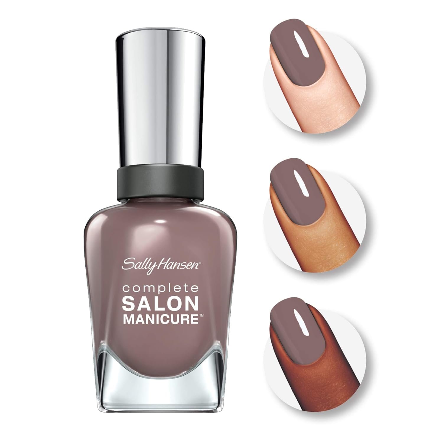 Sally Hansen Complete Salon Manicure, Commander In Chic, 0.5 Ounce - Image 4