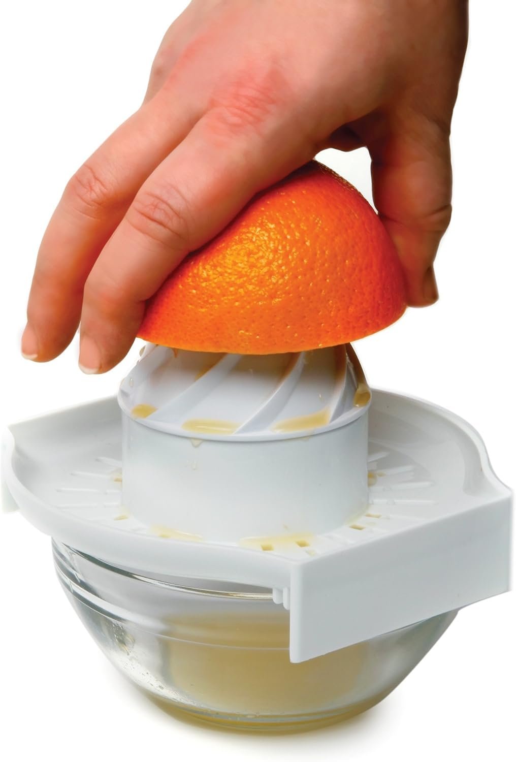 Norpro Deluxe Mandoline Slicer, Grater, Shredder, Julienne and Juicer w/ Safety Guard White - Image 5