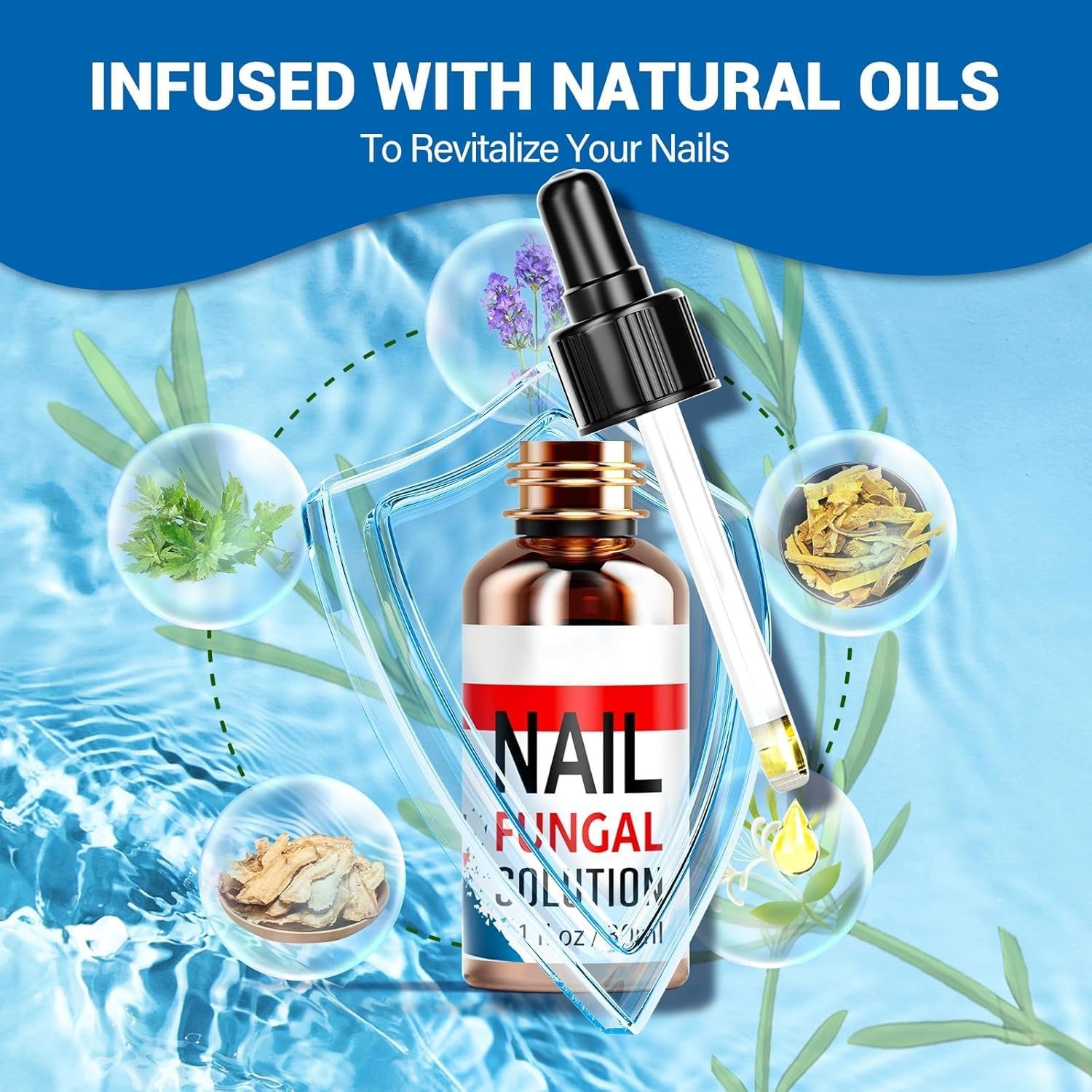 Toenail Fungus Treatment, Toe Nail Fungus Treatment for Toenail & Fingernails, Extra Strength Effective Enhancing Nail Repair for Finger & Toenail Safely & Gently Nail Repair, Toenail Softener -30ML - Image 4