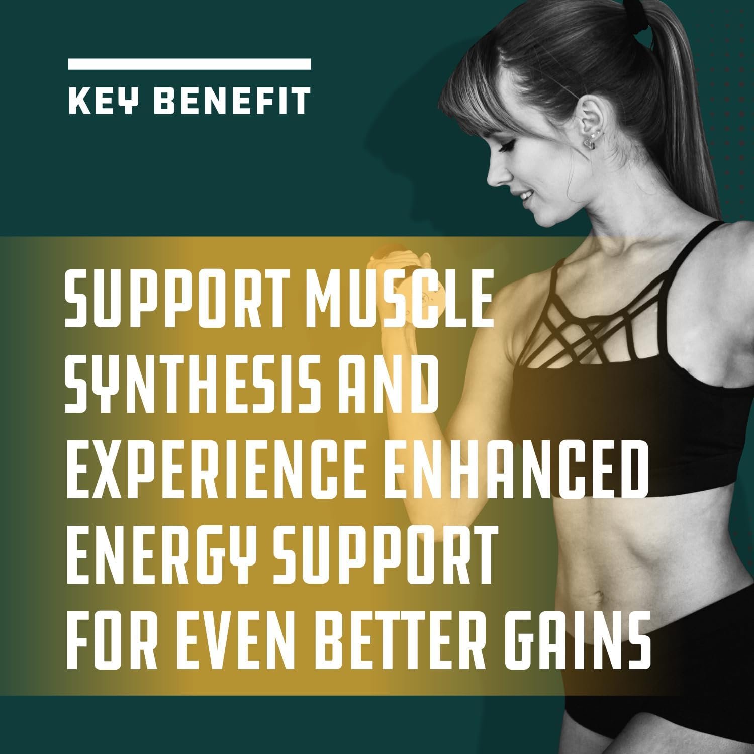 Branch Chain Amino Acids Supplement - Vegan BCAA Tablets Post Workout Muscle Recovery and Muscle Growth Support - Branched Chain Amino Acids Supplement for Men and Womens Workout Recovery 60 Count - Image 6