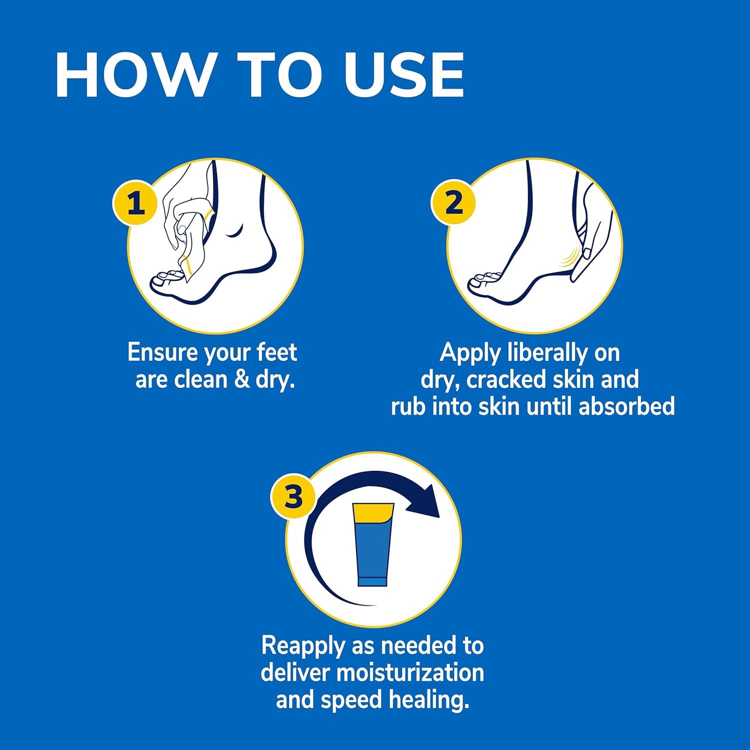 Dr. Scholl's Dry, Cracked Foot Repair Ultra-Hydrating Foot Cream Moisturizer, 3.5 oz, Skin Care Foot Lotion with 25% Urea for Dry Cracked Feet, Heals and Moisturizes for Healthy Feet - Image 7