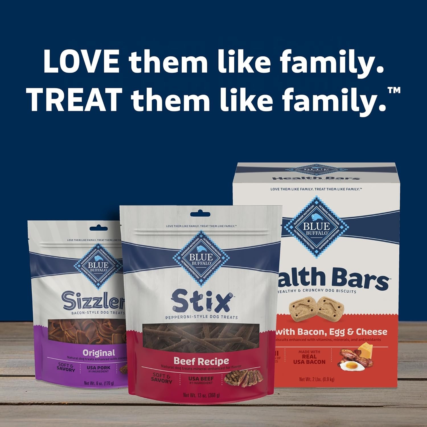 Blue Buffalo Stix Pepperoni-Style Dog Treats Made with Natural Ingredients, Beef Recipe, 13-oz Bag - Image 10