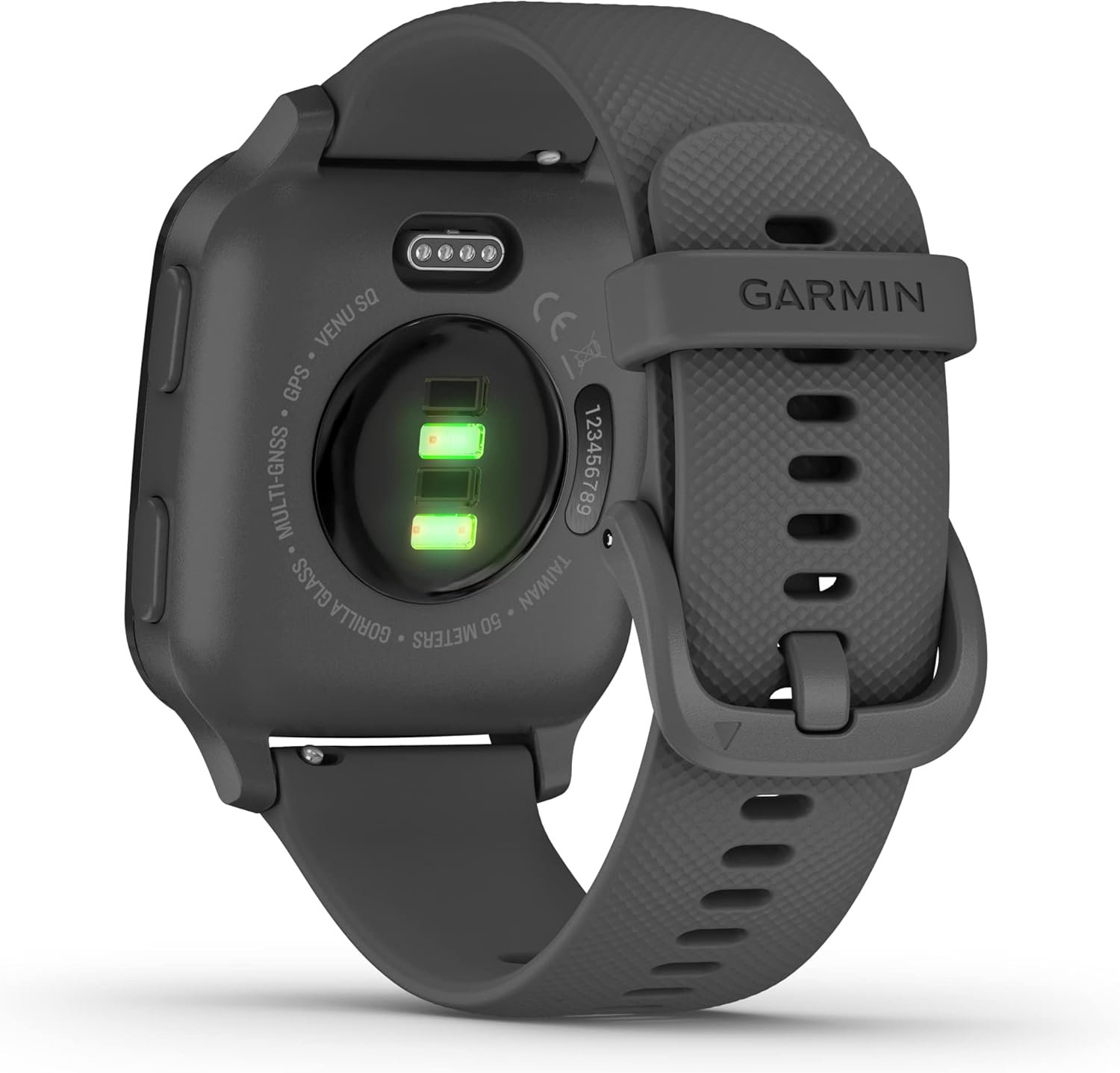 Garmin 010-02427-00 Venu Sq, GPS Smartwatch with Bright Touchscreen Display, Up to 6 Days of Battery Life, Slate Aluminum Bezel with Shadow Gray Case and Slate Silicone Band - Image 5