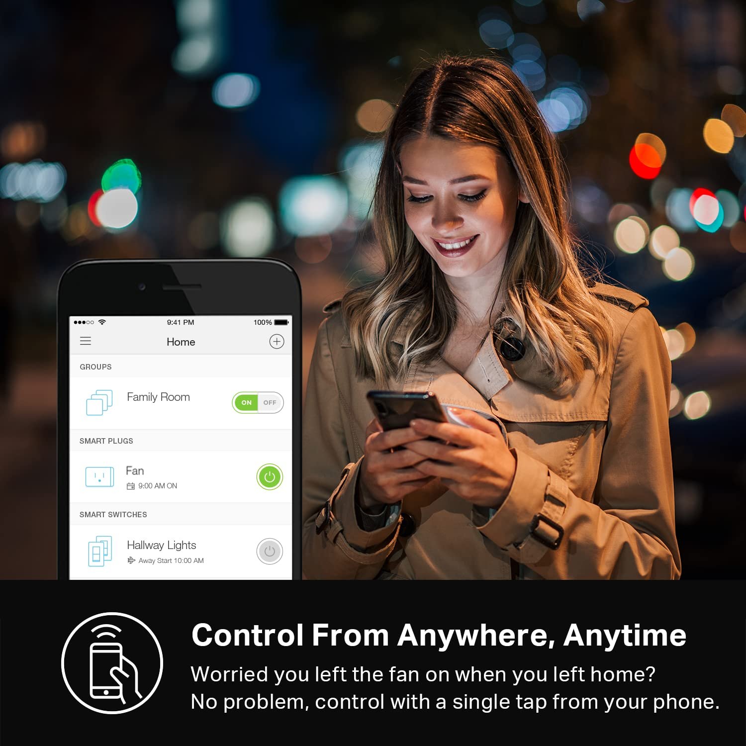 Kasa Smart KP125P2 Plug Mini 15A, Apple HomeKit Supported, Smart Outlet Works with Siri, Alexa & Google Home, No Hub Required, UL Certified, Scheduling, Timer, 2.4G WiFi Only, 2-Pack, White - Image 8