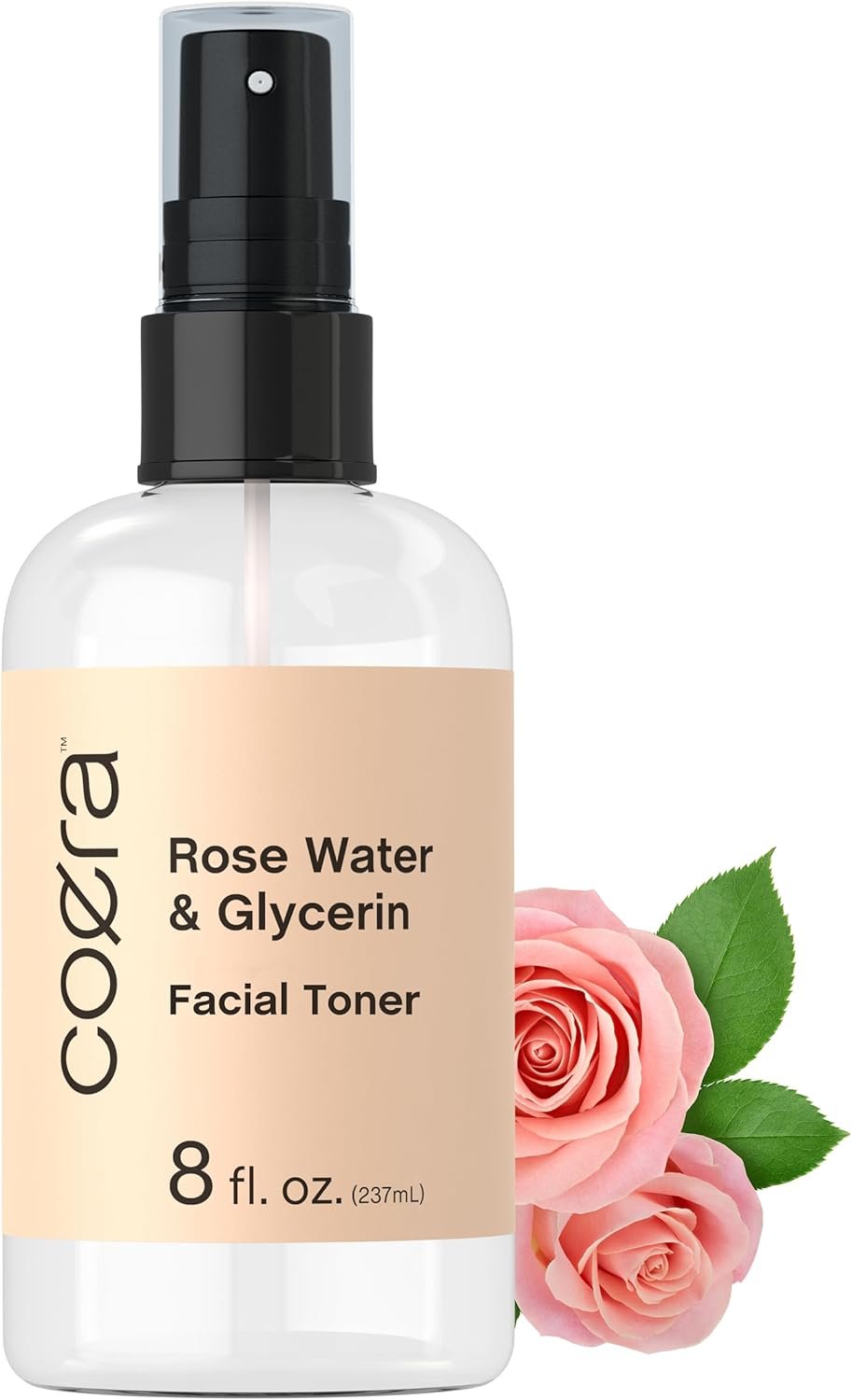Coera Rose Water & Glycerin Spray for Face | 8 fl oz | Hydrating Facial Toner and Moisturizing Mist for Skin and Hair | Free of Parabens, SLS, & Preservatives | Packaging May Vary - Image 2