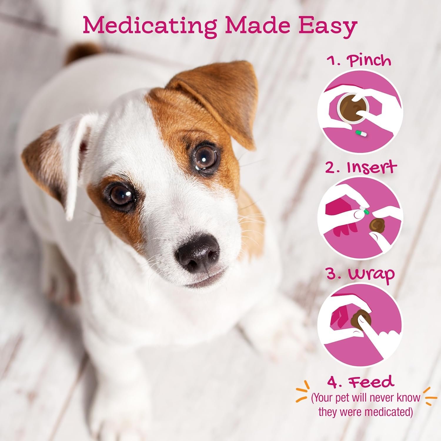 Riley's Pill Wrap for Dogs - Delicious Pumpkin & Peanut Butter Flavored Pill Paste for Dogs - Wrap Pills, Capsules, Tablets in a Pocket or Pouch to Mask The Taste - 4.2 oz - Image 3