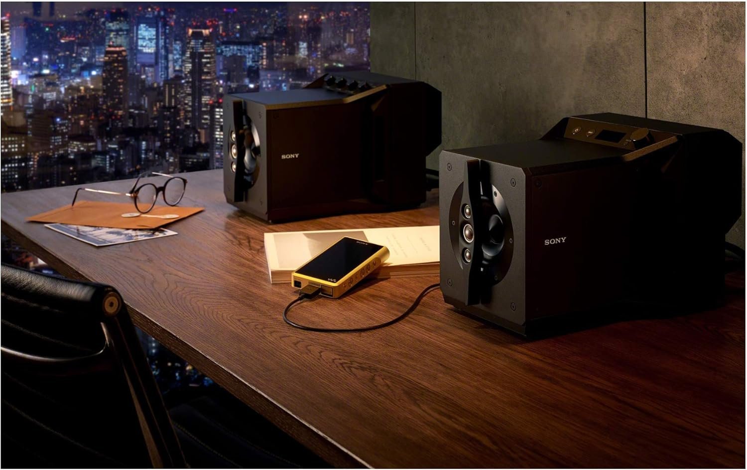 Sony SA-Z1 Signature Series Hi-Res Near Field Powered Speaker System (Black) - Image 7