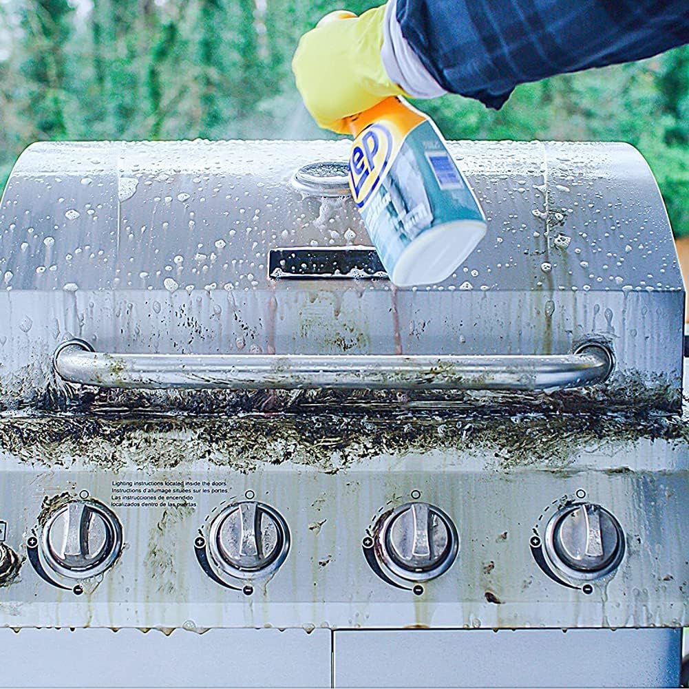 Zep Fast 505 Cleaner and Degreaser - 32 Ounce (Case of 2) ECZU505322 - Fast Acting Degreaser, Removes Oil, Grease, and Dirt from Tools, Decks, Grills, Plastic, and Even Grease-Stained Laundry - Image 4