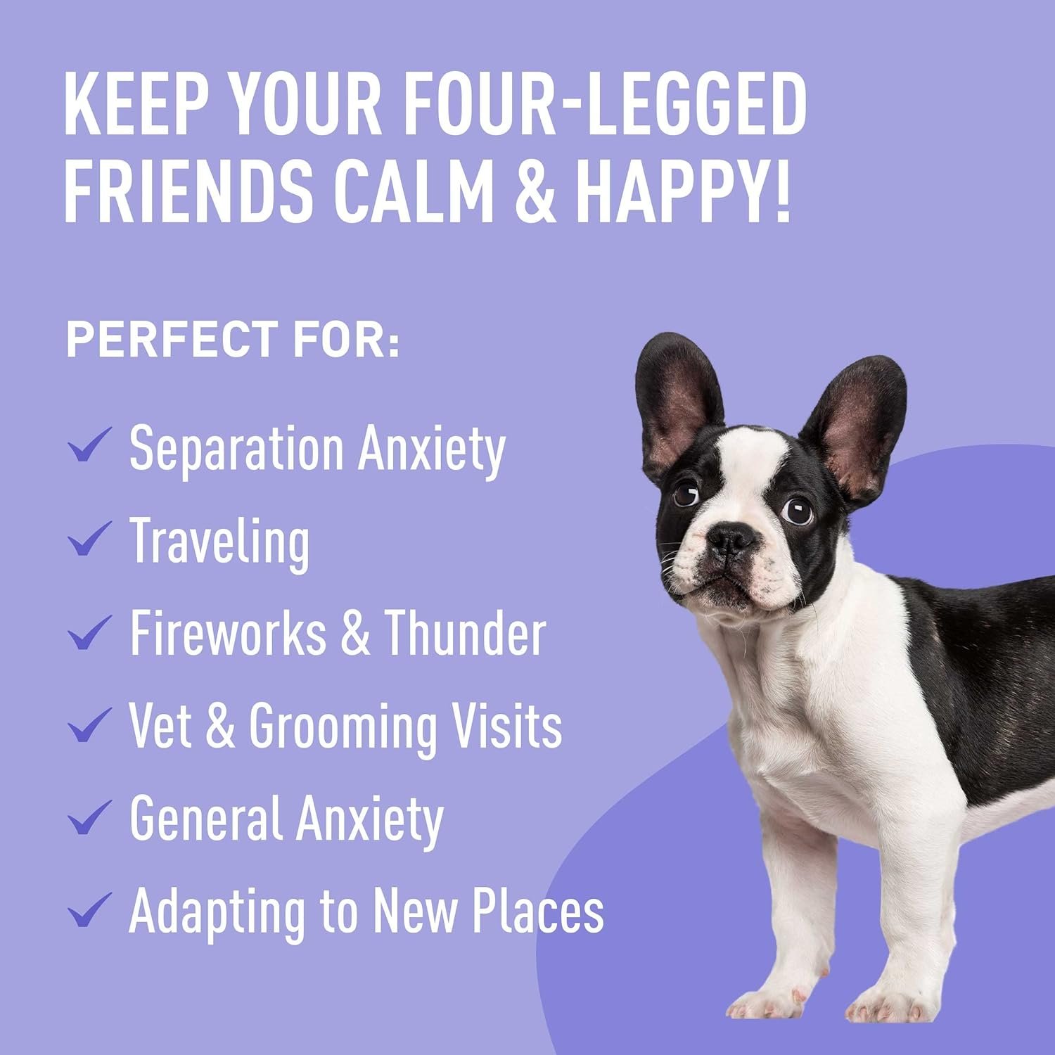 Nature's Synergy Melatonin and Hemp Oil for Dogs, Cats & Pets, Calming Sleep Support, Omega Fatty Acids for Hip and Joint Support, Skin and Coat Health, Stress from Travel, Separation, 1 Oz - Image 4