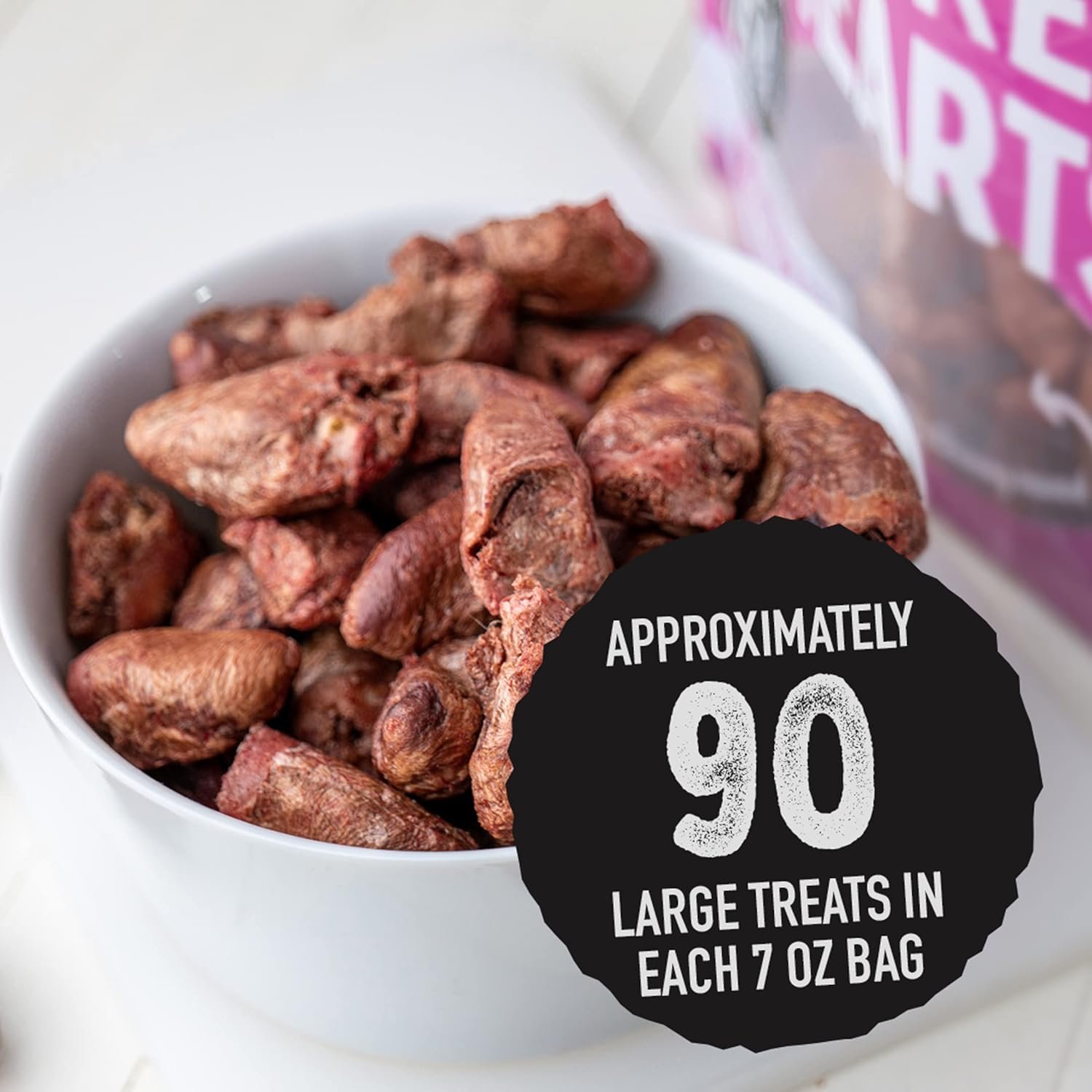 Dr. Harvey's Chicken Hearts Freeze Dried Training Cat Treats with Real Chicken Hearts for Cats, 7 Ounces - Image 6