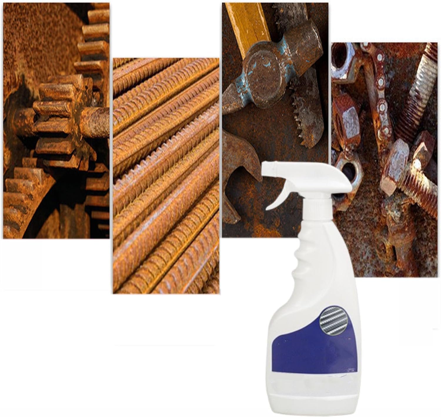 Heavy-Duty Metal Rust Remover,Rust Remover,Rust Remover for Metal,Metal Rust Removal,Heavy Duty Rust Remover,Car Rust Cleaner,Powerful Metal Rust Remover (1pcs) - Image 3