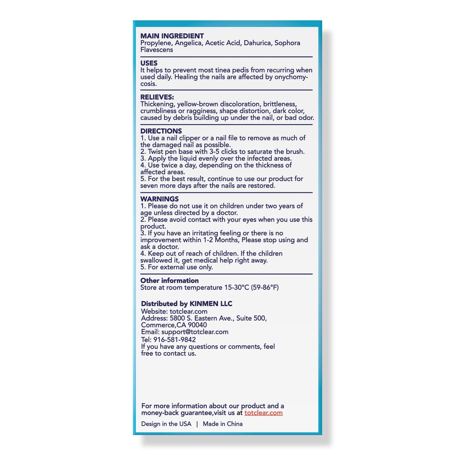 Nail Repair Pens for Toenail and Fingernail, Toenail Fungus Treatment, Nail Fungus Treatment For Toenail, Nail Repair, Fungus Nail Treatment, Toe Nail Fungus Treatment Extra Strength - 4 PENS - Image 4