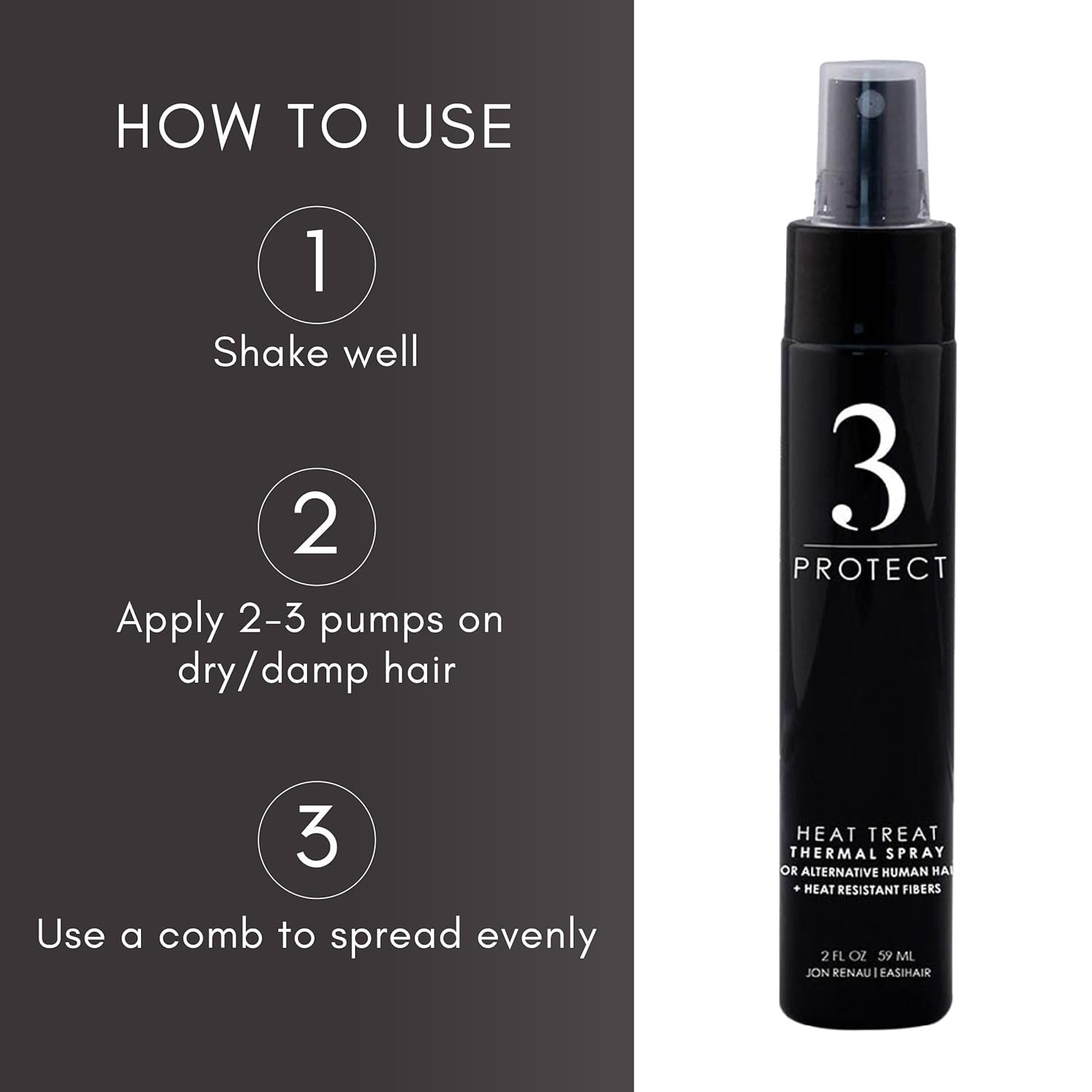 Jon Renau Heat Treat Thermal Spray, 2 Ounce - Image 6