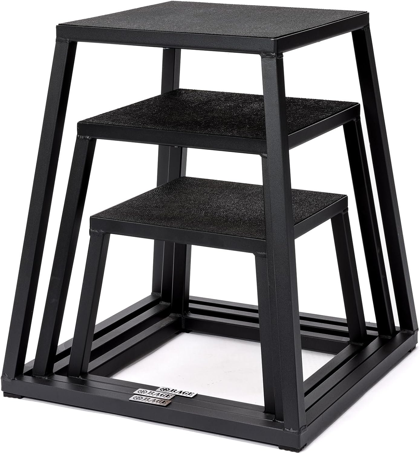 Rage Fitness Steel PlyoBox12-18-24-30Inch High Anti-SlipPlyometric JumpBoxes For Agility,Stamina And Conditioning StrengthTraining(Sold Individually)Plyometric Platform Step Up Box Jump For Home & Gym - Image 11