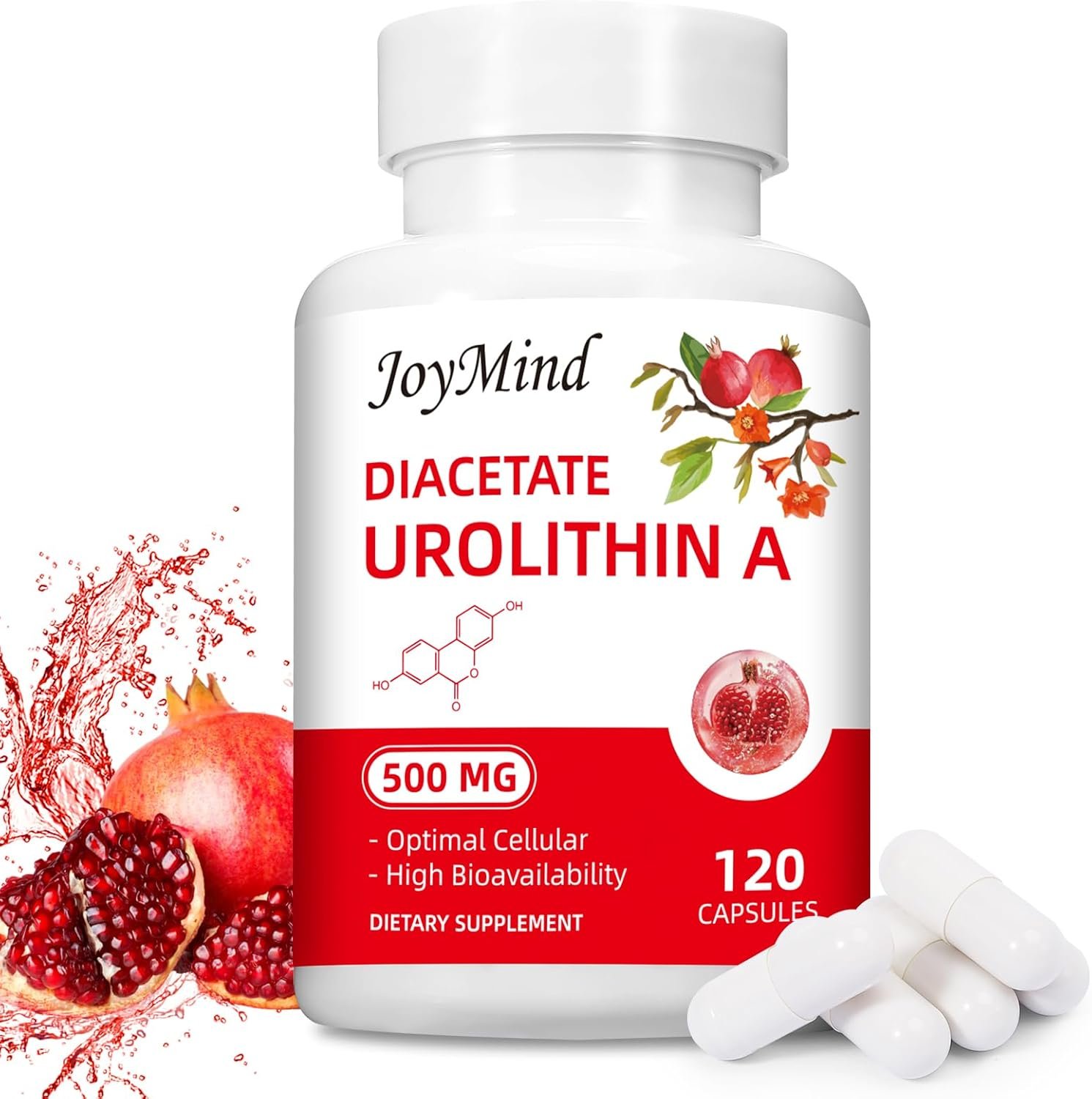 Urolithin A Supplement 500mg Mullein Drops for Lungs - Mullein Leaf Extract 2800MG for Lung Cleanse - Image 3