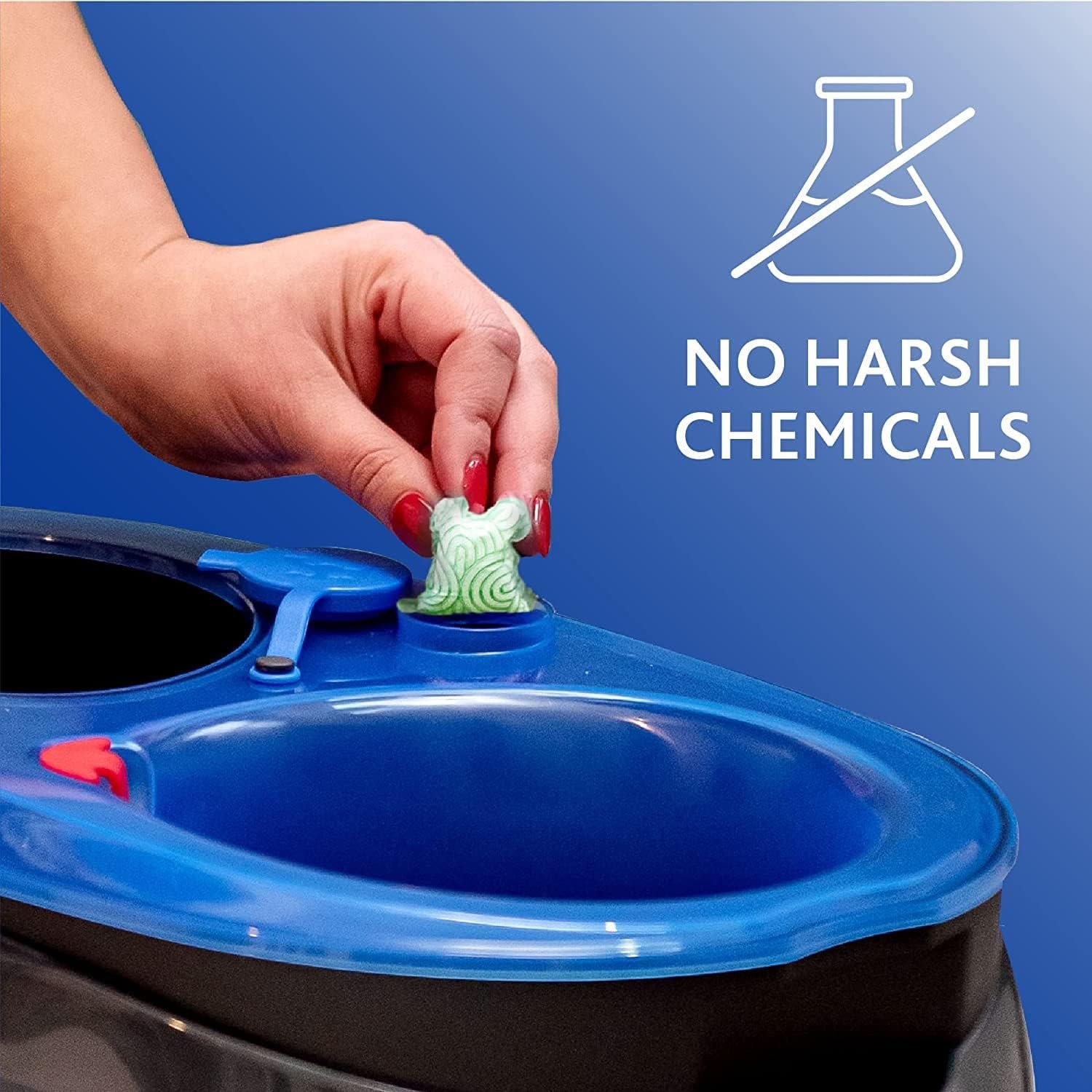 O-Cedar EasyWring RinseClean Microfiber Spin Mop & Bucket Floor Cleaning System with Citrus Pac (Variety Pack) - Image 4