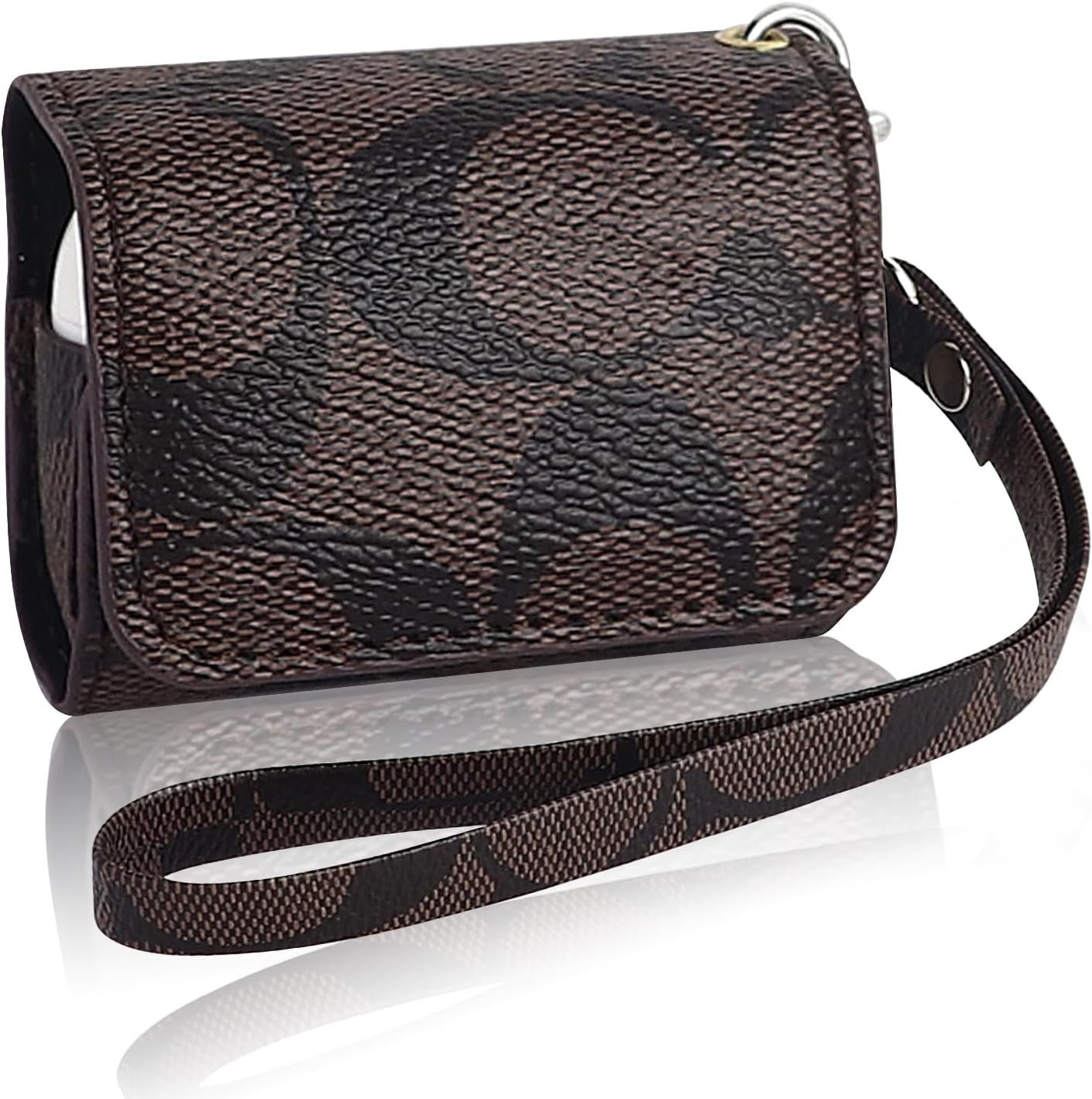 for AirPods Pro 2nd/1st Generation Case Cover, Newest Leather Full Body Shockproof Hard Shell Protective Cover for AirPods Pro 2/Pro Case for Women Men (B) - Image 2