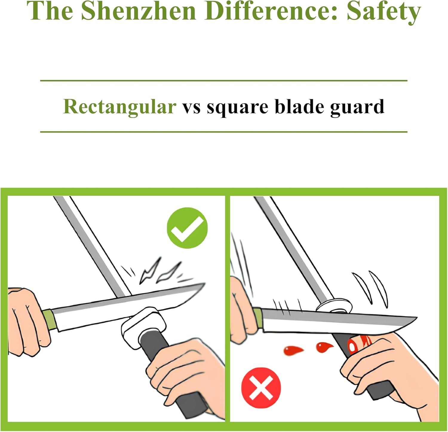 White Ceramic Knife Sharpener Honing Rod: Best Professional Knife Sharpening Tool.12 Inch Honing Stick, Ceramic Honing Rod for Chef's Knife and Kitchen Knife - Image 4