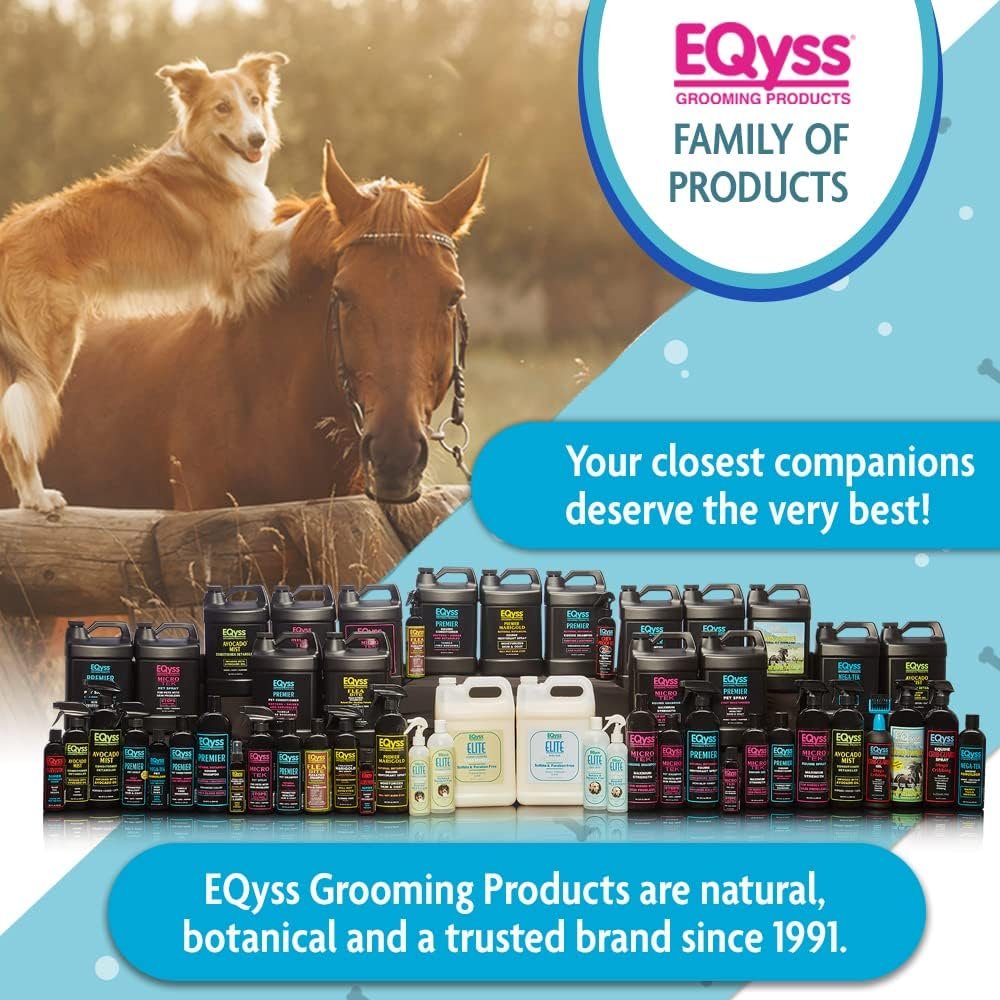 EQyss Premier Pet Shampoo - Cleanses & Moisturizes Coat, Adds Volume, Intensifies Colors, Residue-free Finish - For All Dogs, Cats, Puppies (16 oz) - Image 6