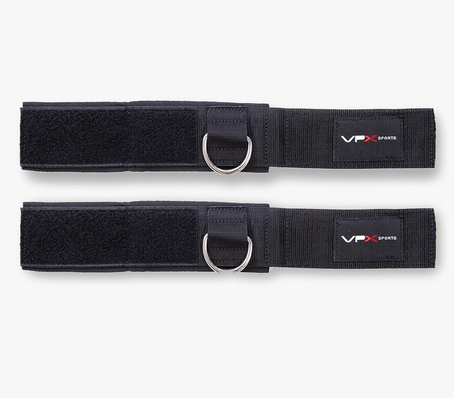 VPX Ankle Wrist Straps For Cable Machines & Resistance Bands | Adjustable Padded Neoprene Heavy Duty Rings | Exercise Cuff Attachment | Home, Gym, Fitness, Hips, Glute, Legs, Arms, Abs, Men, & Women - Image 4