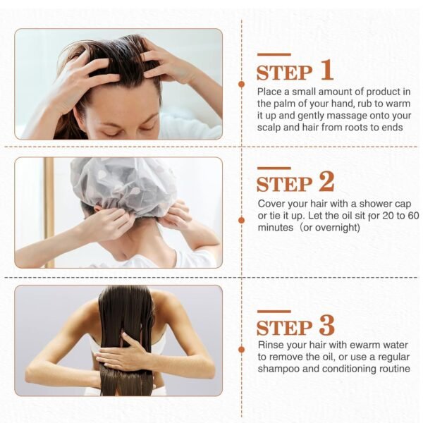 100% Natural Pure Batana Oil for Hair Growth, Unrefined & Organic, Sourced from Honduras - Enhances Hair Thickness, Prevents Hair Loss, Repairs Damaged Hair for Men & Women (4.23 fl oz) - Image 7
