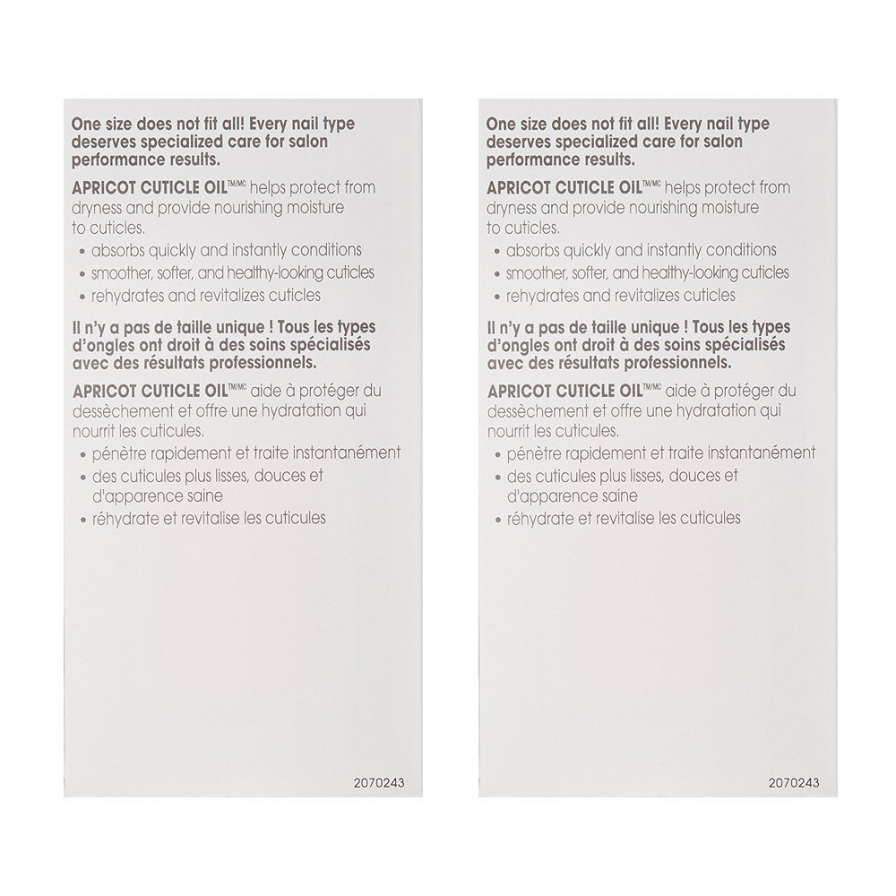 essie Care Treatment, Apricot Cuticle Oil, Hydrating Nail and Cuticle Treatment, 2 Count - Image 4