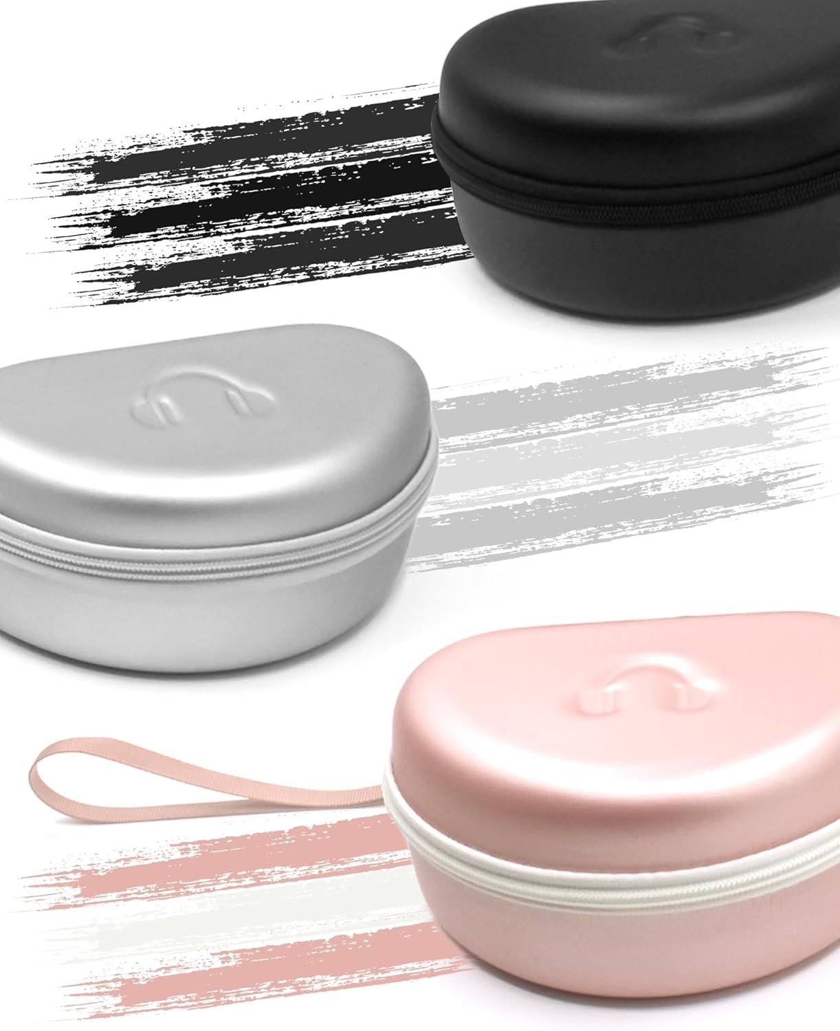 Hard Headphone Case for Beats Solo 4, Studio Pro, Solo 3, Studio 3, Solo 2,Over Ear Headphone Carrying Case with Storage Cable Bag Strap for Travel (Silver) - Image 8