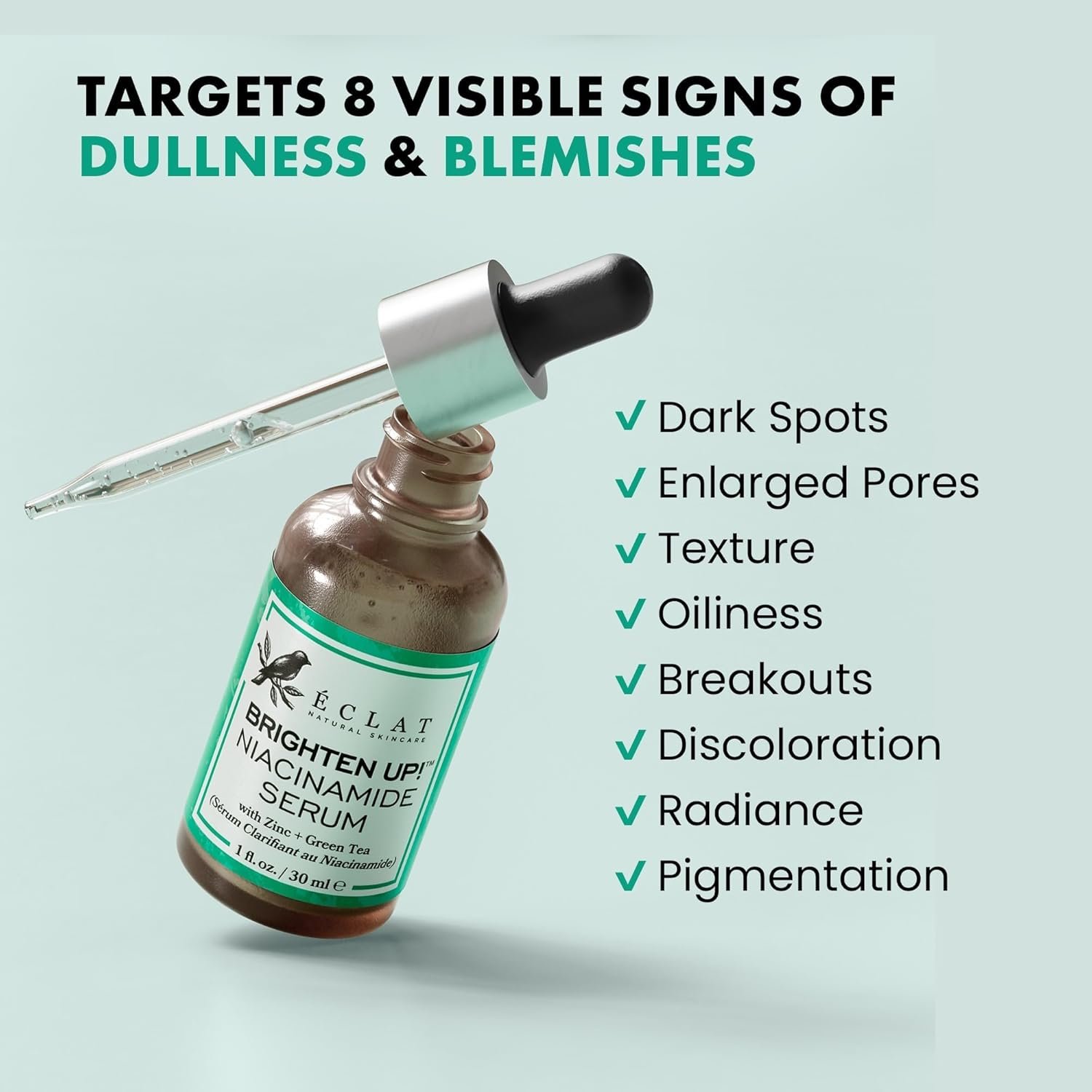 CLARIFYING Niacinamide Serum for Face - Pore Minimizer for Face Niacinimide Serum Dark Spot Remover for Face - Natrium Serum Niacinimide Niamicide Niacinamida Naicinimide Nicotinamide Serum - Image 5