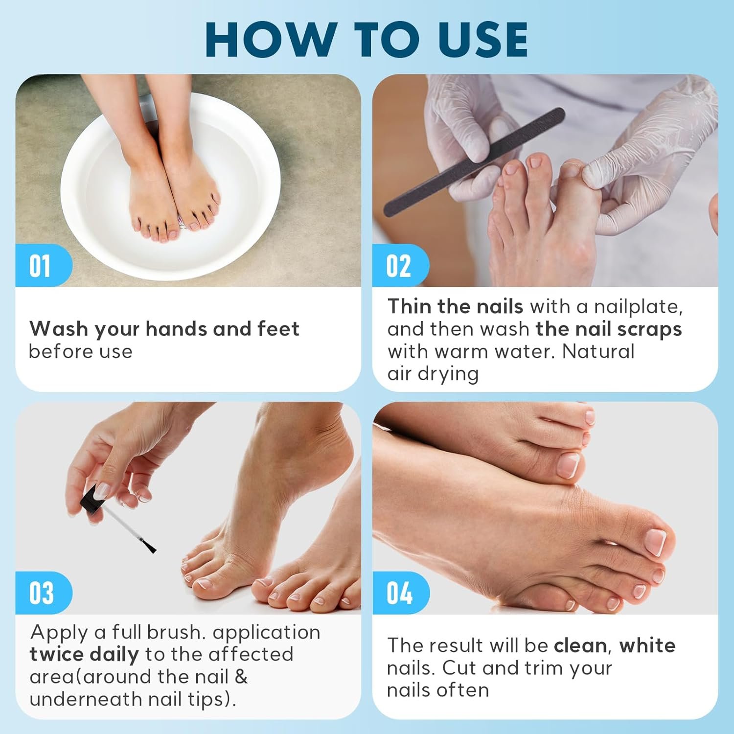 Toenail Fungus Treatment,Toe Fungus Nail Treatment Extra Strength Fast Acting, Toe Fungus Treatment for Toenail, Toenail Fungus Treatment Extra Strength. (2Pcs) - Image 5