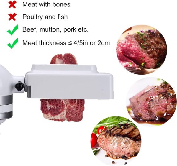 [UPGRADE] Meat Tenderizer Attachment for All KitchenAid Household Stand Mixers- Mixers Accesssories Meat Tenderizers No More Jams and Break - Image 4