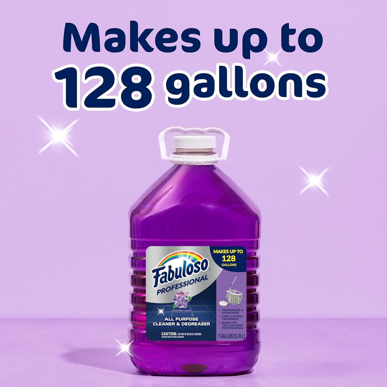 Fabuloso Professional All Purpose Cleaner & Degreaser - Lavender, 1 Gallon (Pack of 1) - Image 5