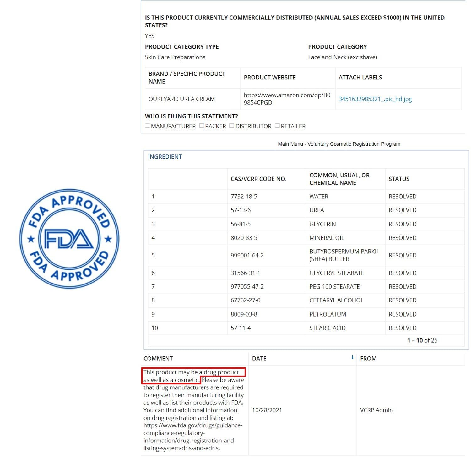 Urea Cream 42% plus Salicylic Acid 2% Net 5.29 Oz for Dry Cracked Feet, Heels, Knees, Elbows, Hands Repair Treatment. Moisturizes and Removes Corns, Calluses, Dead Skin, and Softens Toenails - Image 5