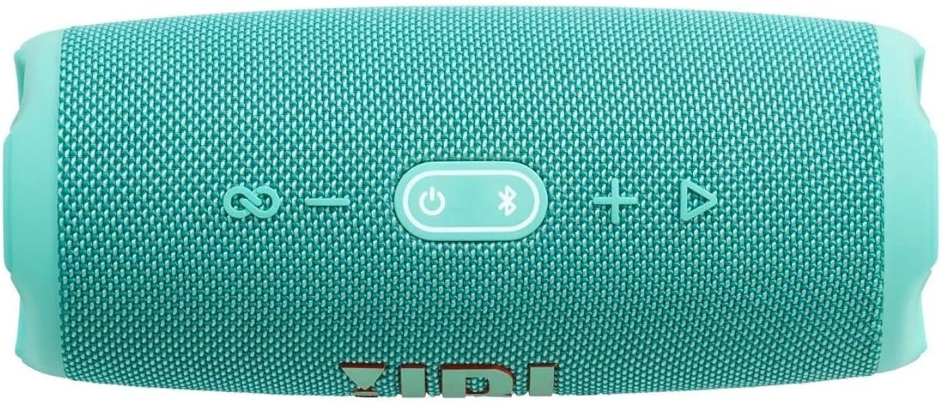JBL Charge 5 - Portable Bluetooth Speaker with Exclusives Hardshell Travel Case, IP67 Waterproof and USB Charge Out (Teal) - Image 3