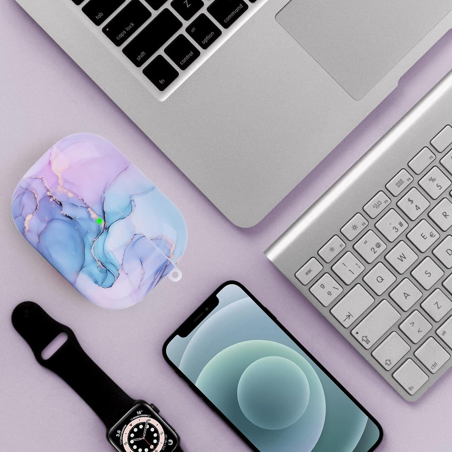 OLEBAND Case Compatible for Airpods Pro 2 Case 2022 with Cute Pattern,Hard Protective Cover for Apple Air pod Pro 2nd Generation Case,Fit for iPods pro 2 case for Women and Girls - Image 5