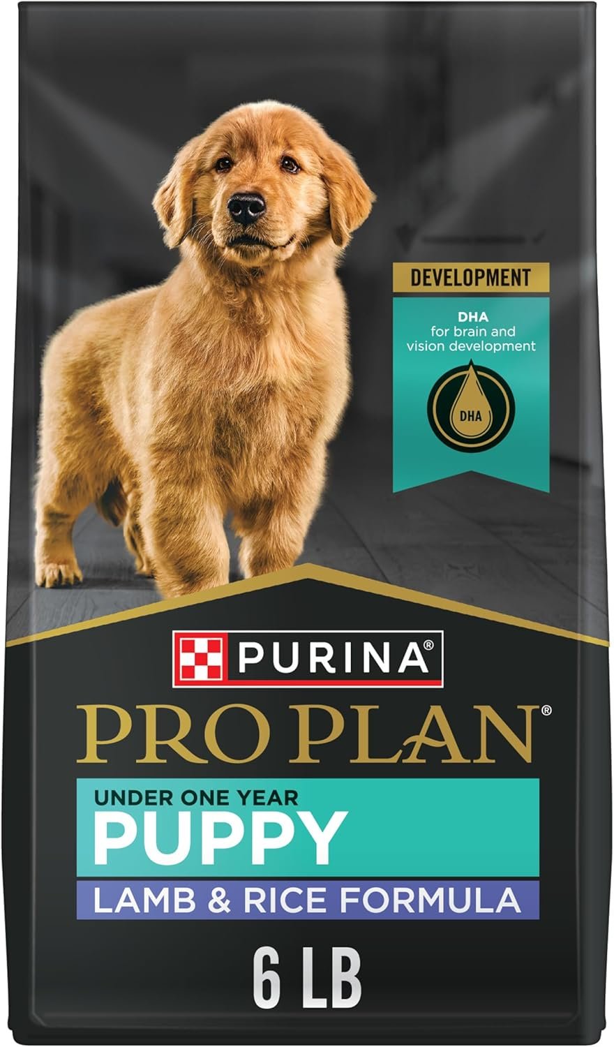 Purina Pro Plan High Protein Puppy Food DHA Lamb & Rice Formula - 6 lb. Bag - Image 2