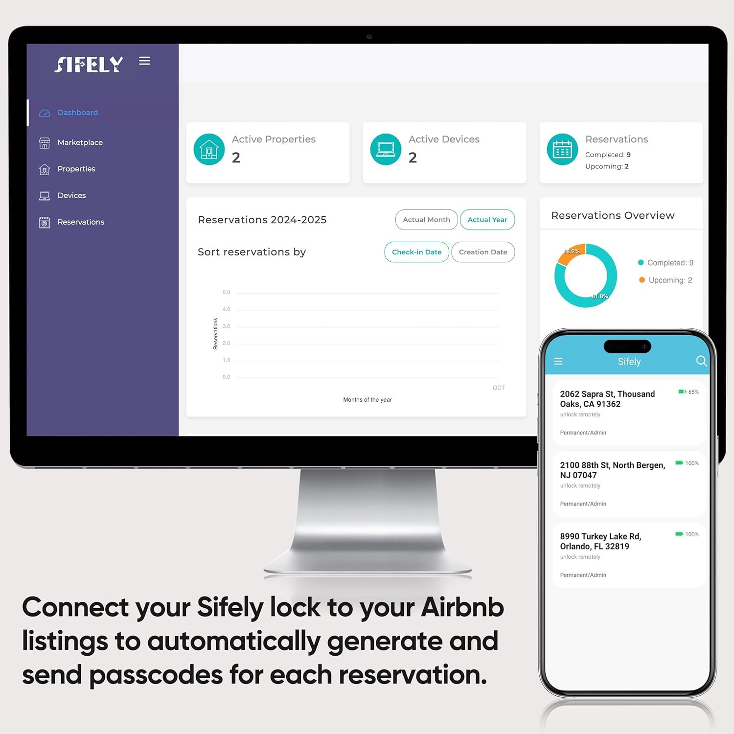 Keyless-Entry Fingerprint Deadbolt Smart Lock: Sifely Smart Lock, Automatic Electronic Keyless Entry Door Lock, Digital Smart Door Lock with Code, Biometric Fingerprint Door Lock with Keypad (Silver) - Image 6