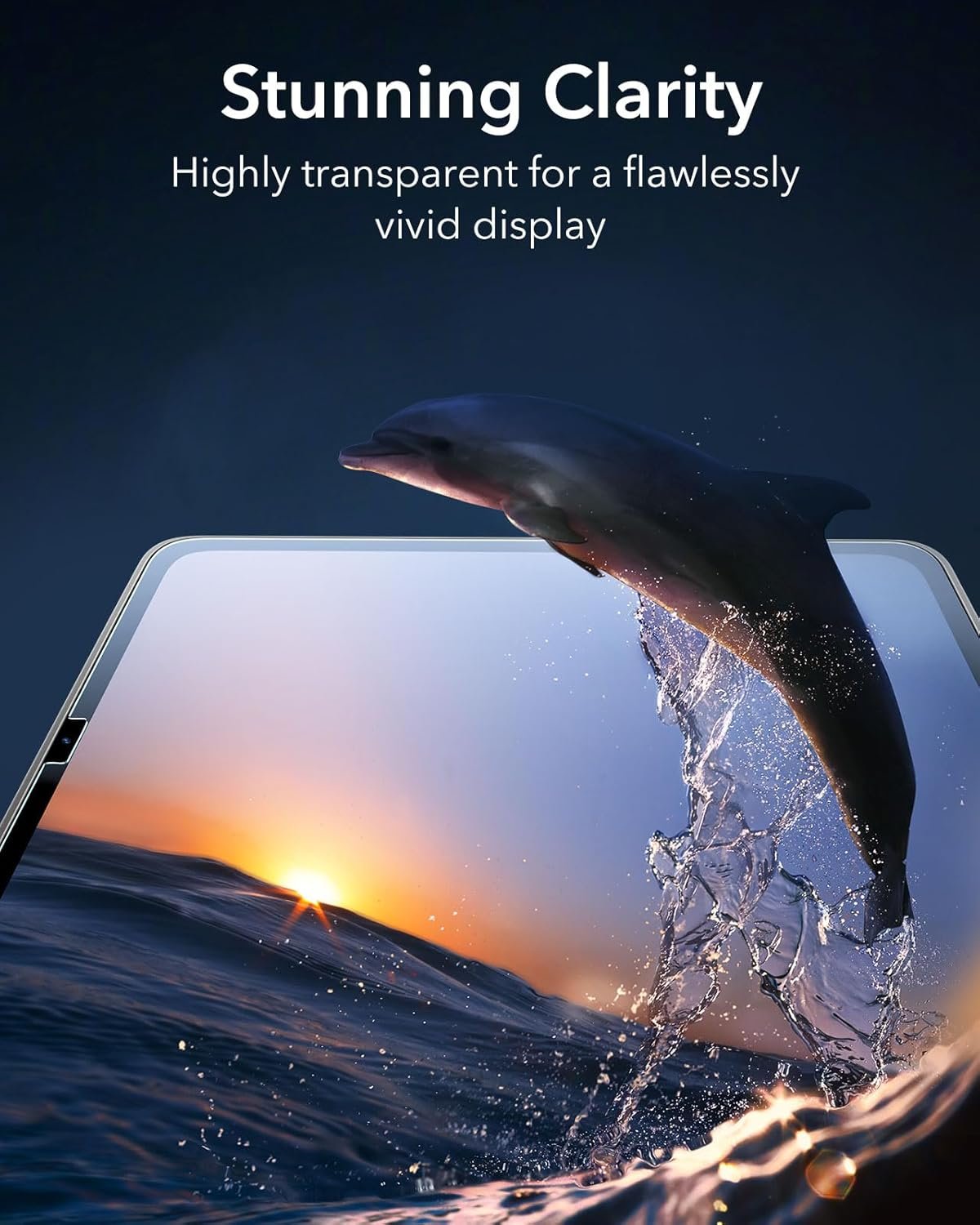 ESR 2 Pack Screen Protector for iPad 10th Generation 10.9 Inch (2022), Tempered Glass Film with Easy Application Tray, Scratch Resistant, Bubble Free, HD Clarity, Touch Sensitive - Image 10