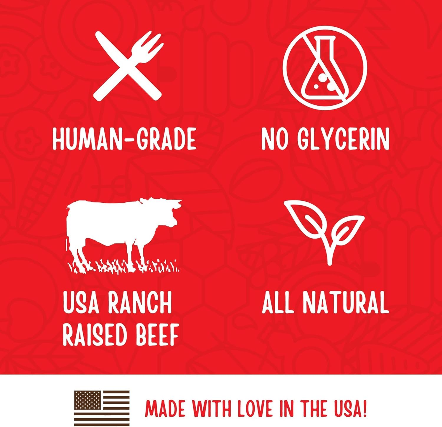 Full Moon All Natural Essentials Beef Jerky Tenders Free Range Human Grade 24 oz - Image 6