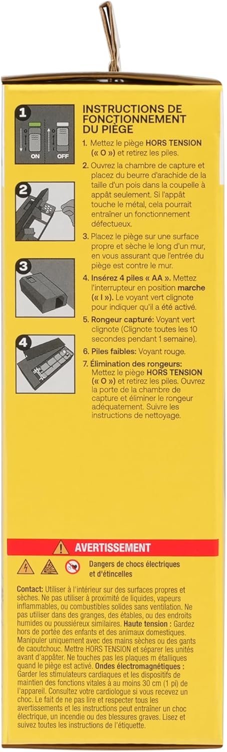 Victor M250B Indoor Electronic Humane Mouse Trap - No Touch, No See Electric Mouse Trap - Image 23