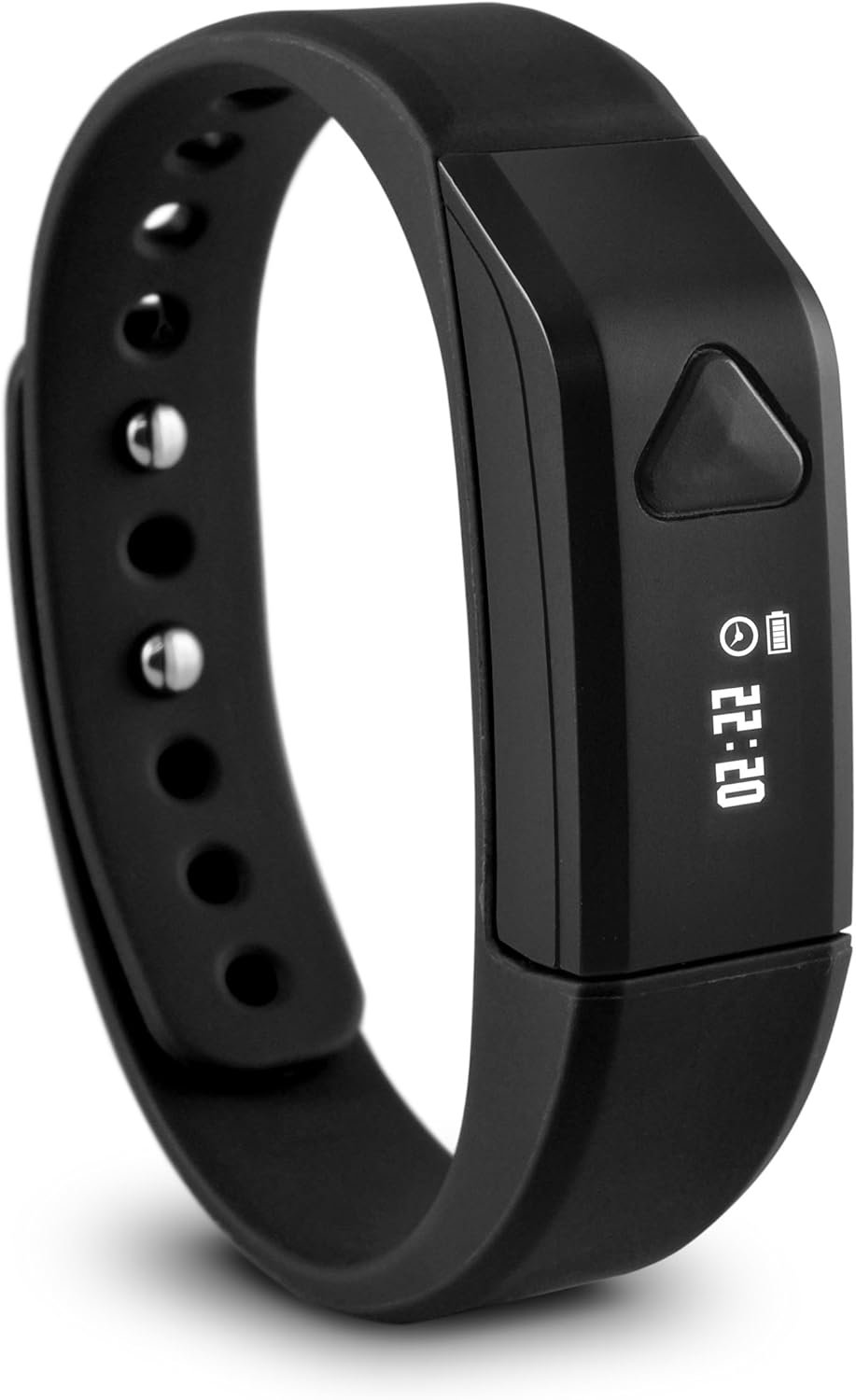 Ematic TrackBand Wireless Activity and Sleep Tracker (SB312BL) - Wearable Tech - Black - Image 2