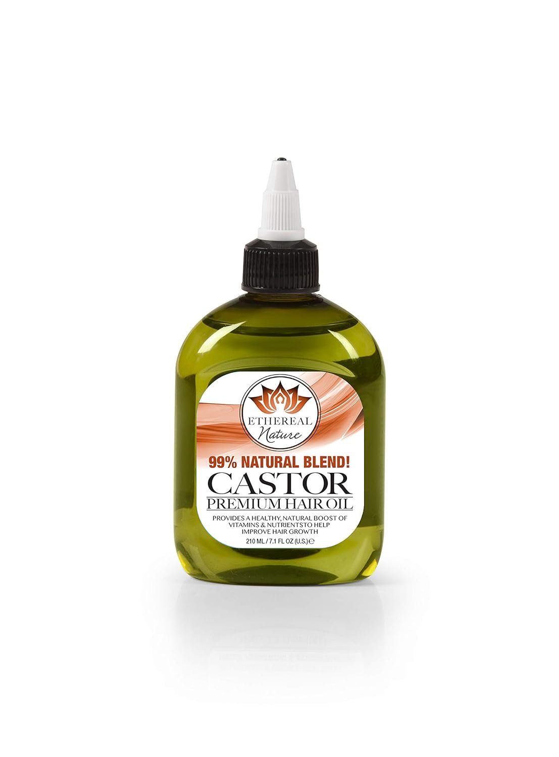 Ethereal Nature 99% Natural Hair Oil Blend Castor 7.10 fl oz - Image 2