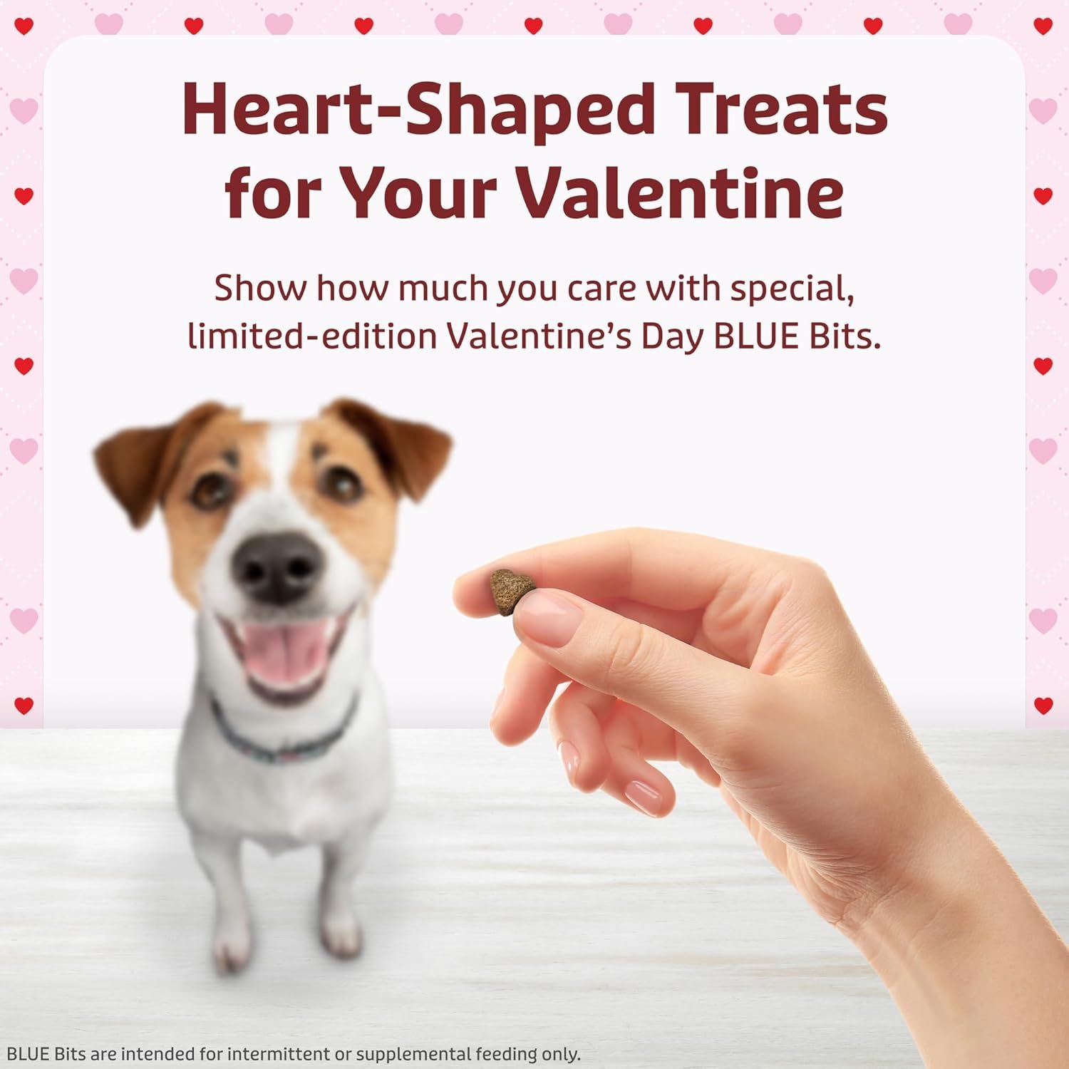 Blue Buffalo Valentine's Day Edition Bits Dog Training Treats, Chicken Recipe, 4.5-oz Bag - Image 7