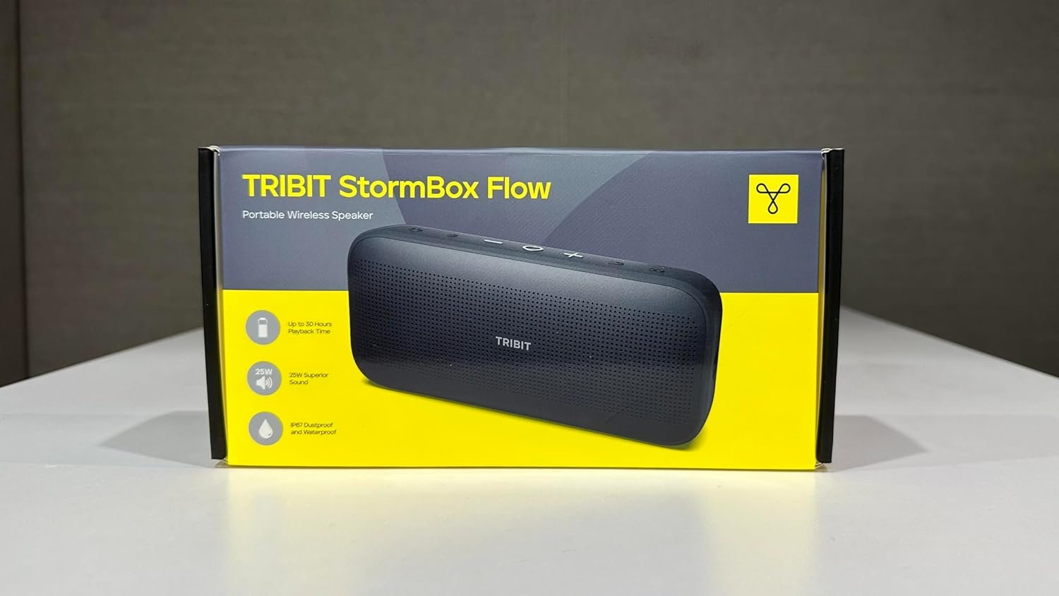 Tribit StormBox Flow Bluetooth Speaker, Portable Speaker with XBass, 30H Playtime Wireless Speaker, IP67 Waterproof, Bluetooth 5.3, TWS, Custom EQ, Type-C Speaker for Outdoor Travel Beach - Image 10