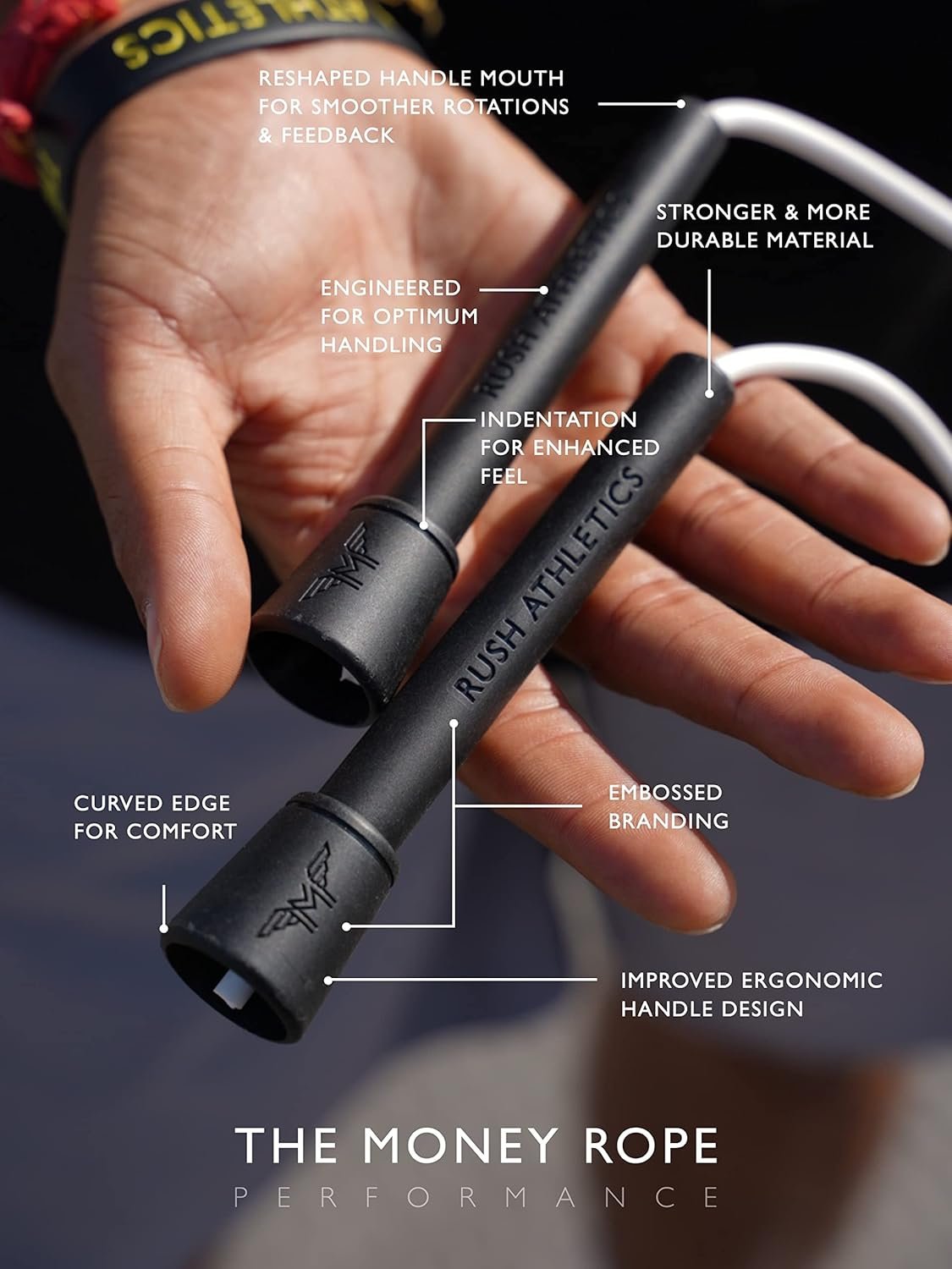 Rush Athletics Money Rope Performance -10ft Jump Rope - Image 4