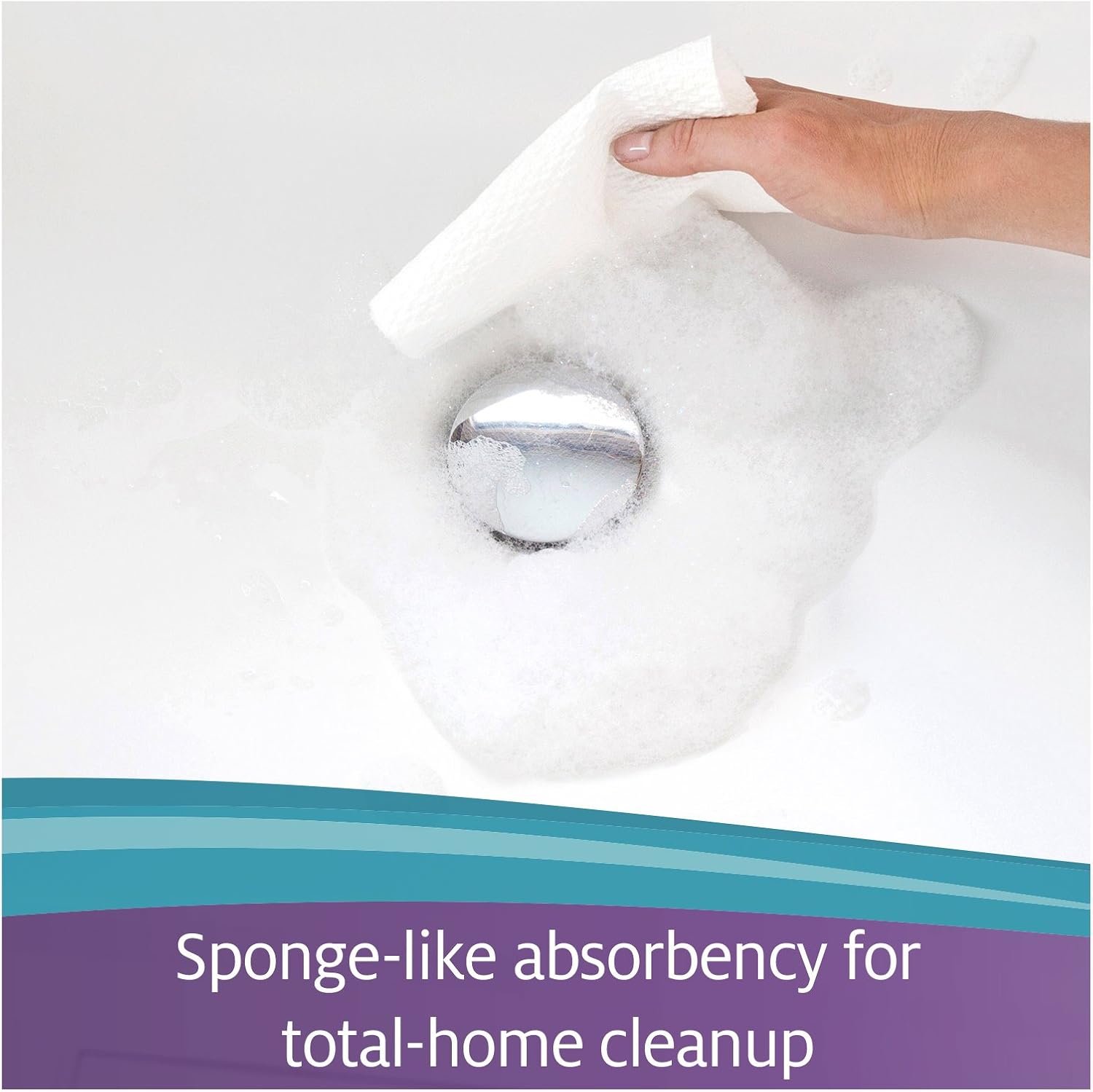 VIVA Vantage Choose-A-Sheet Paper Towels, White, Big Roll, 6 Count (Pack of 1) - Image 5