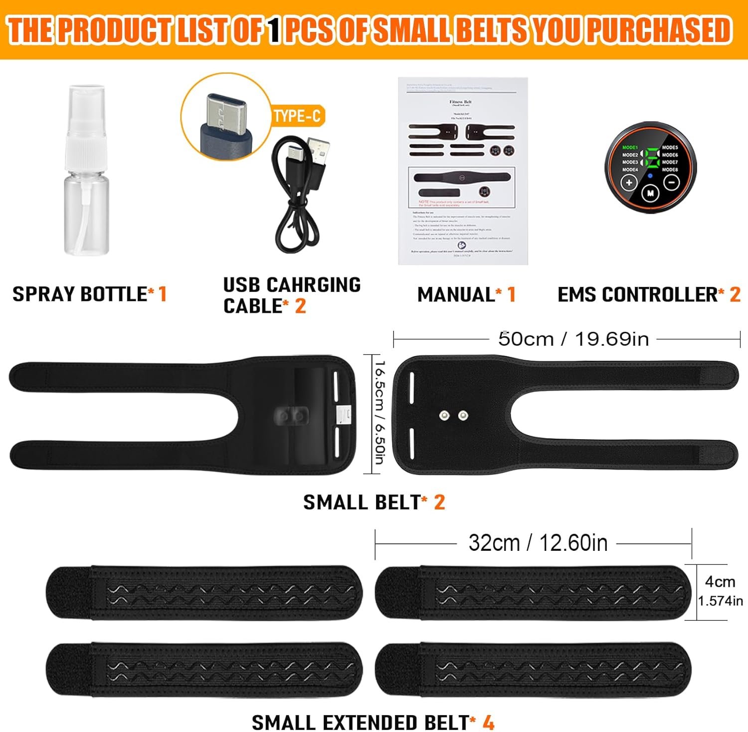 ABS Stimulator Muscle Toner Flex Fitness Belt for Arm Foot and Waist FDA Cleared AB Machine Abdominal Toning Ems AB Electro Stimulators Body Exercise Equipment Abdomen Home Office Workout - Image 5