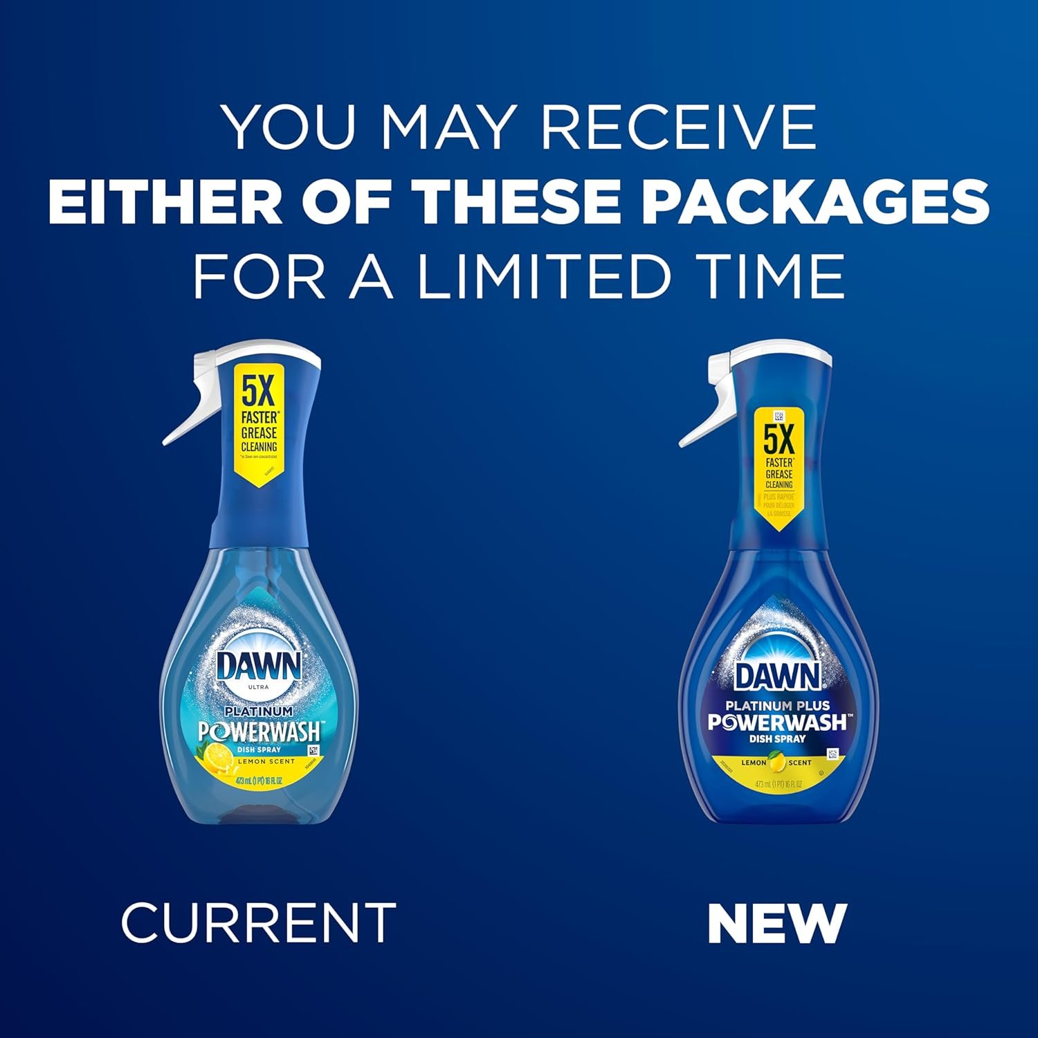 Dawn Powerwash Lemon Dish Spray, Liquid Dish Soap 2 Refills, 43 Fl Oz - Image 7