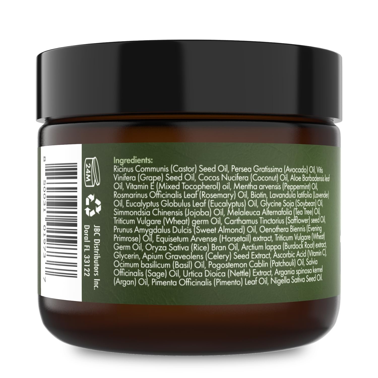 Sunny Isle Rosemary Mint Hair and Strong Roots Butter 2oz | Infused with Biotin & Jamaican Black Castor Oil | Strengthen and Nourish Hair | Dry Scalp, Split Ends - Image 10